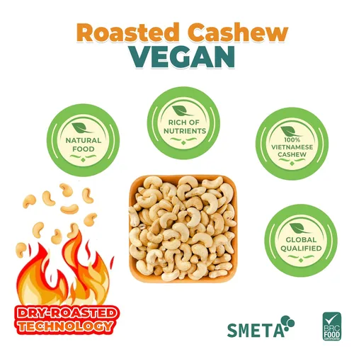 Vista 3 de Hansia Anacardos veganos keto Kosher orgánicos, superalimentos secos sin sal, sin gluten, frescos, saludables, bajos en sodio, ricos en proteínas