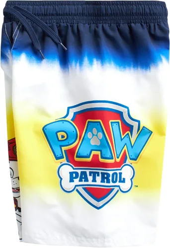Vista 6 de Nickelodeon Paw Patrol UPF 50+ - Conjunto de protección contra erupciones para niños, Chase, Marshall camiseta de natación y trajes de baño (2T-7)