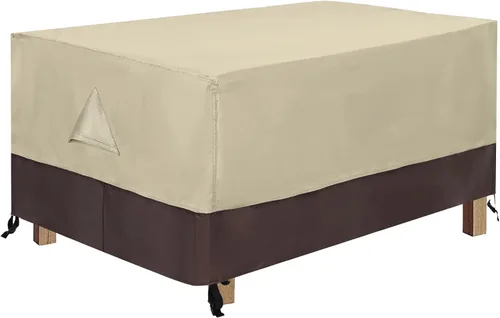Vista 34 de ABCCANOPY Cubierta de Mesa Rectangular Cubierta de Mesa Universal Cubierta de Silla para Exteriores Impermeable y a Prueba de Polvo Resistente al