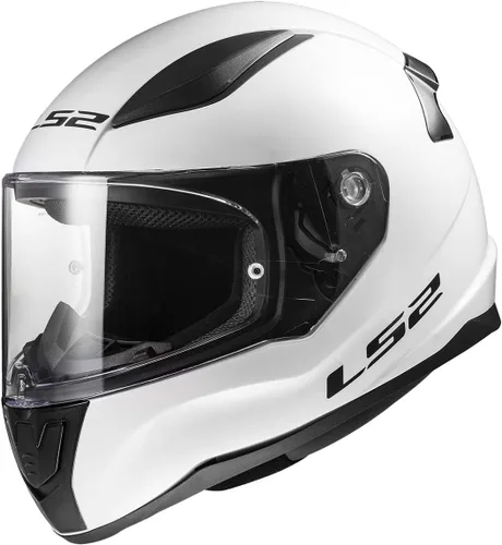 Vista 8 de LS2 Cascos Rapid II Casco integral para motocicleta (Dreamcatcher Camaleón/Blanco - XS)