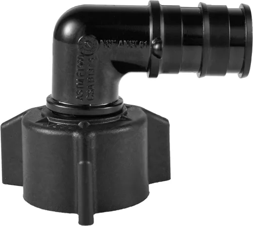 Vista 2 de EFIELD Poly PPSU Pex-A - Codo giratorio FIP de 1/2 x 1/2 pulgadas, paquete