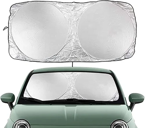 Vista 8 de Car Windshield Sunshade for Honda HR-V 2023 2024 2025, Blocks UV Heat Interior Cool, Foldable Sun Shade Protector for Truck SUV, Universal Front