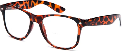 Vista 15 de Gafas de lectura de marco grande para hombres y mujeres, cómodos y elegantes anteojos de lectura simples Paquete de 3 - Azul con 1 cordón