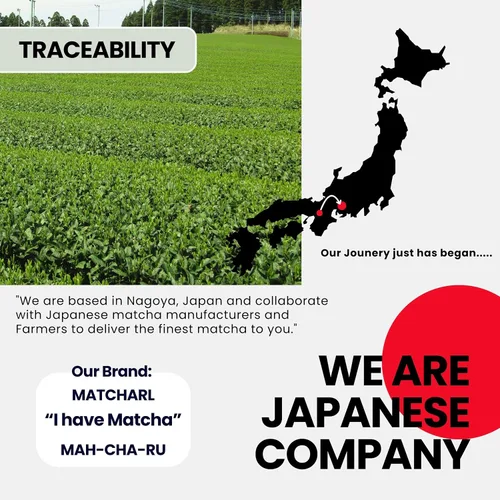 Vista 5 de Matcharl Polvo de Té Matcha Kyoto Uji - Té Verde Japonés de Grado Ceremonial de Primera Cosecha de Kyoto Uji Molido en Piedra (40g / 1.4oz) ORO