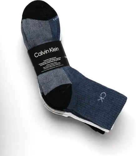 Vista 9 de Calvin Klein Calcetines deportivos acolchados de corte alto para hombre (paquete de 6)