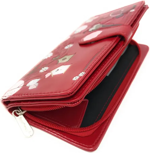 Vista 6 de Shag Wear Cartera vintage para postal para mujer, SALMÓN, Moderno