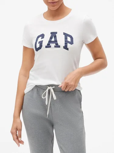Vista 3 de GAP Camiseta clásica con logotipo para mujer