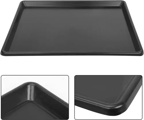 Vista 2 de 1 pieza de 29.1"x19.5" de repuesto para bandeja inferior de jaula de plástico para perro, alfombrilla multiusos para botas, bandeja para zapatos