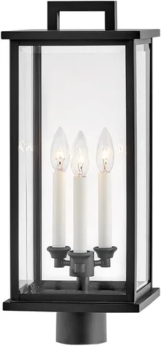 Vista 7 de Hinkley Weymouth Collection - Farol grande para exteriores con poste o muelle, bronce aceitado