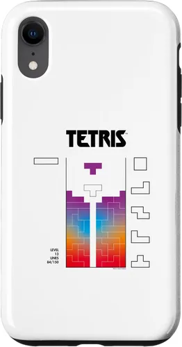 Vista 25 de Tetris Funda de arte de juego de color fundido para iPhone 17