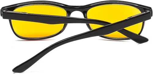 Vista 8 de 95% Blue Light Blocking Reading Glasses, Deep Orange Yellow Lens Computer Readers for Men Women with Spring Hinge