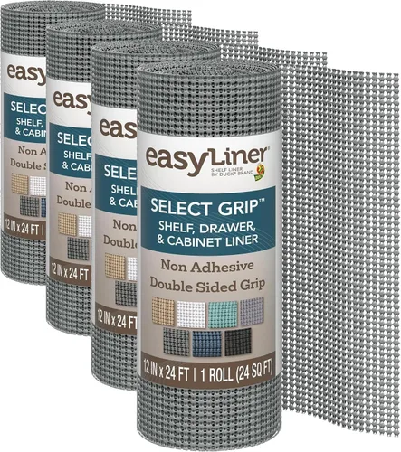Vista 26 de Duck - Select Grip EasyLiner Forros para estantes y cajones Gris