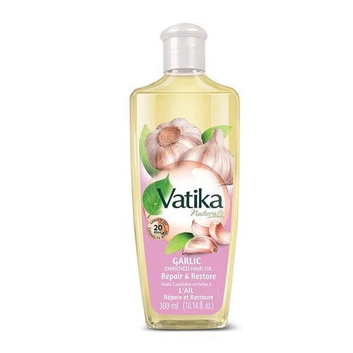 Vista 7 de Dabur Vatika Naturals - Aceite enriquecido para el cabello, hidratante natural, suero fortalecedor para un cuero cabelludo saludable, nutritivo