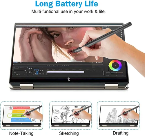Vista 12 de Lápiz óptico HP para portátiles con pantalla táctil Pavilion, Envy, Spectre y X2 x360