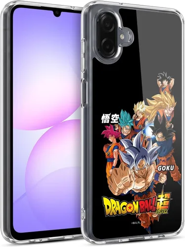 Vista 211 de Head Case Designs Funda de gel con licencia oficial de Dragon Ball Super Group Future Trunks Arc Characters [protección de grado militar] compatible
