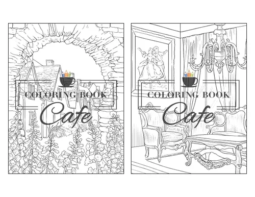 Vista 24 de English Countryside An Adult Coloring Book Featuring 50 Scenic Countryside Designs with Beautiful Gardens, Cute Animals and Charming Country Homes
