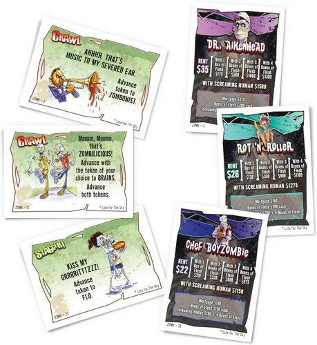 Vista 3 de Juego de mesa Zombie-opoly de Late for the Sky, Multi