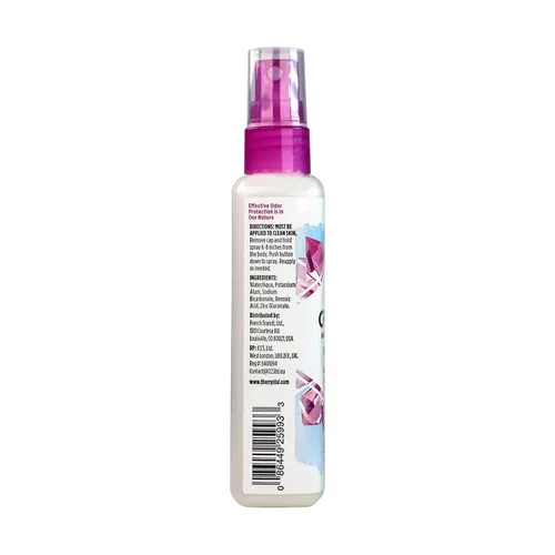 Vista 5 de Desodorante para el cuerpo en aerosol Crystal, sin perfume (4fl oz)