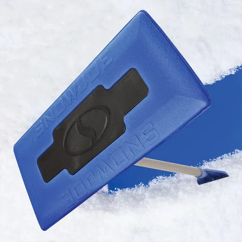 Vista 10 de Snow Joe - SJBLZD Escoba para nieve con removedor de hielo, Negro, Negro