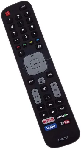Vista 2 de EN2A27ST - Control remoto de repuesto para televisor inteligente Sharp 4K Ultra LED Smart HDTV