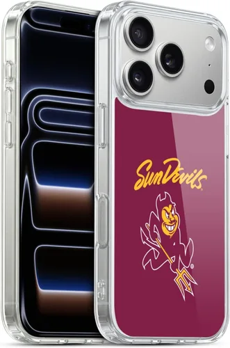 Vista 116 de Head Case Designs Funda de gel ASU Camou con licencia oficial de la Universidad Estatal de Arizona [protección de grado militar] compatible