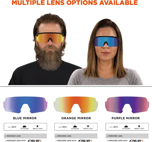 Vista 7 de Ergodyne Skullerz AEGIR - Lentes de sol de seguridad antiarañazos