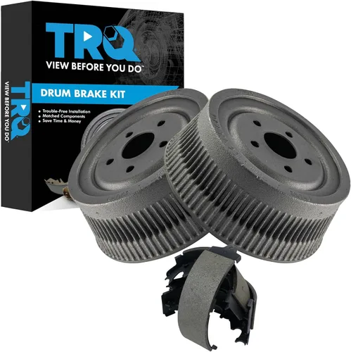 Vista 45 de Kit de tambor y zapata de freno trasero TRQ Compatible con Colorado Canyon i-280 i-290 i-350 Pickup