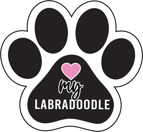 Vista 13 de Love My Boston Terrier - Imán para nevera, casillero para automóvil