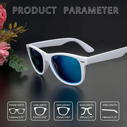 Vista 4 de Joopin Gafas de sol cuadradas polarizadas con protección UV para hombre y mujer