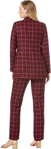 Vista 3 de Jessica London Conjunto de pantalones de doble botonadura para mujer