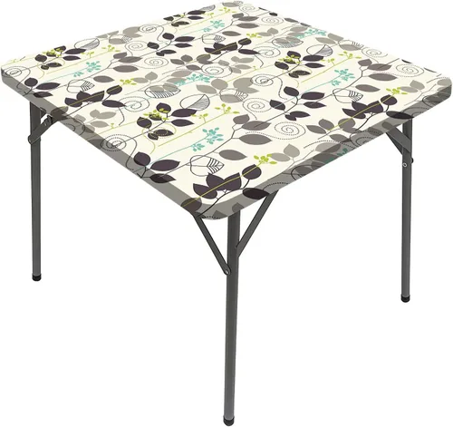 Vista 14 de Manteles florales, lindos manteles de primavera románticos retro cuadrados para mesa de comedor, se adapta a mesas de 24 x 24 pulgadas