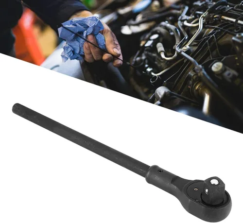 Vista 5 de Tbest Trinquete de 1 pulgada, llave de trinquete de 1/2 pulgada resistente, cabezal de trinquete de accionamiento resistente, llave de enchufe