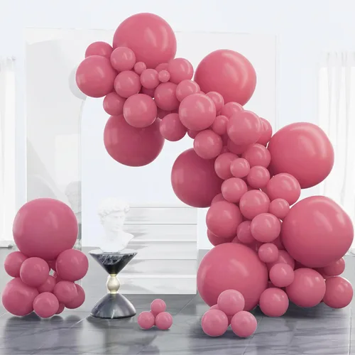 Vista 146 de PartyWoo - Globos de color albaricoque retro, 120 unidades de 5 pulgadas, de látex, para arco de globos, decoración de fiesta y de cumpleaños