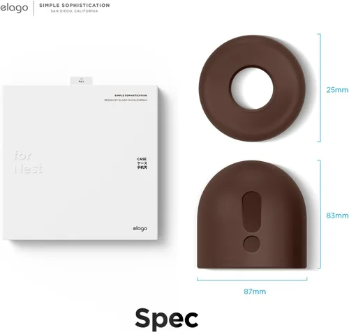 Vista 23 de elago Funda de silicona para Google Nest Cam para exteriores o interiores Negro