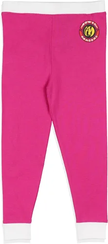 Vista 5 de INTIMO Power Rangers - Conjunto de pijama para niños pequeños, disfraz de Ranger rojo