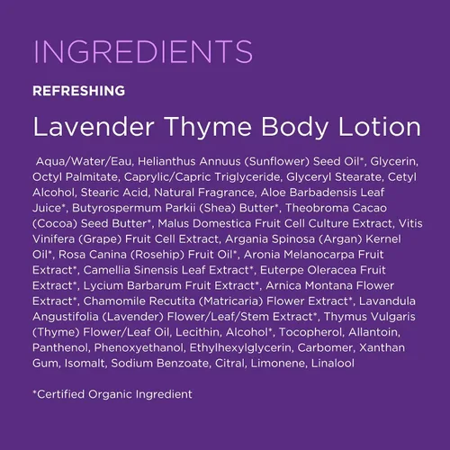 Vista 7 de Andalou Naturals loción corporal relajante