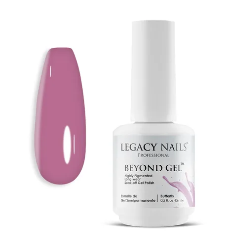 Vista 29 de LEGACY NAILS Professional Beyond Gel Soak-Off Esmalte de uñas – Cobertura completa, altamente pigmentado (BEYOND GEL – ALBA 1/2 oz)
