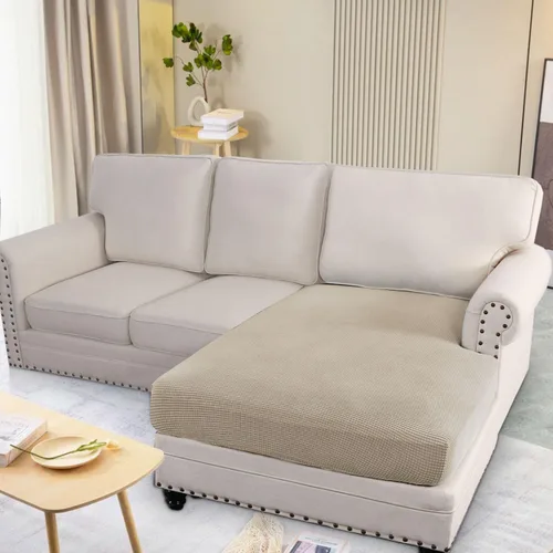 Vista 482 de H.VERSAILTEX Fundas de Cojín de Asiento Individuales Super Elásticas Fundas de Sofá Fundas de Cojín de Sofá Fundas Deslizables Juegos Tela de Sarga