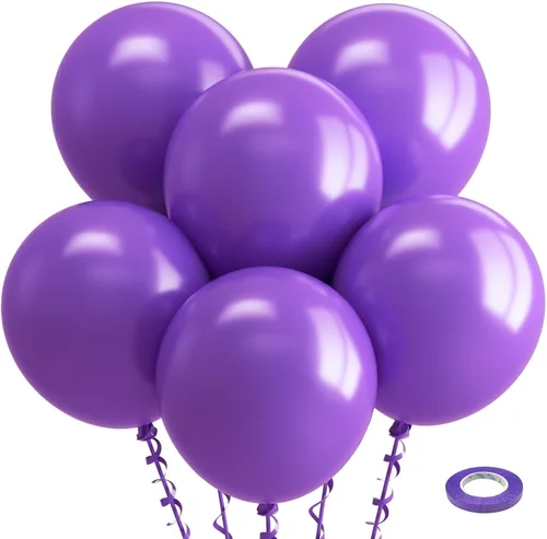 Vista 127 de Bezente Paquete de 150 globos de látex mate color burdeos de 5 pulgadas rojo (07-Red-G42)