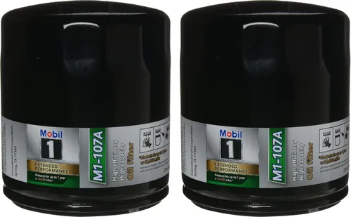 Vista 10 de Mobil 1 M1-107A Filtro de aceite con rendimiento extendido, 1 paquete