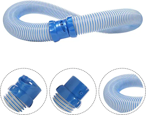 Vista 2 de Pool Systems R0527700 - Kit de repuesto de manguera de bloqueo giratorio de 3.3 ft, compatible con Zodiac X7 T3, T5, Mx6 Mx8, manguera de limpieza
