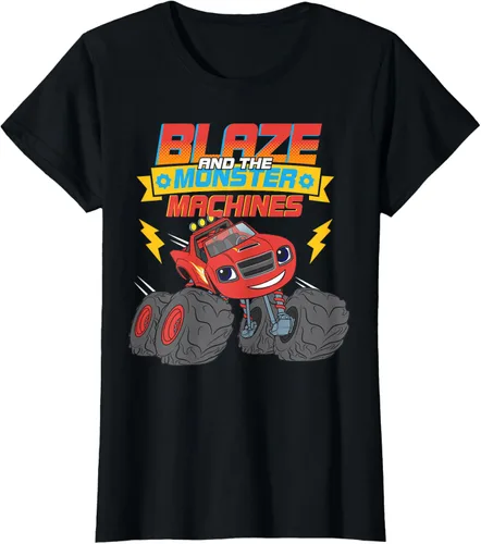 Vista 30 de Blaze & The Monster Machines Cute Blaze - Camiseta Negro