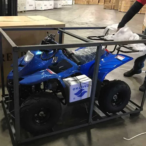 Vista 6 de HHH 110cc ATV Boulder 110B1 Gas Quad Youth Niños completamente automáticos 4 Wheeler