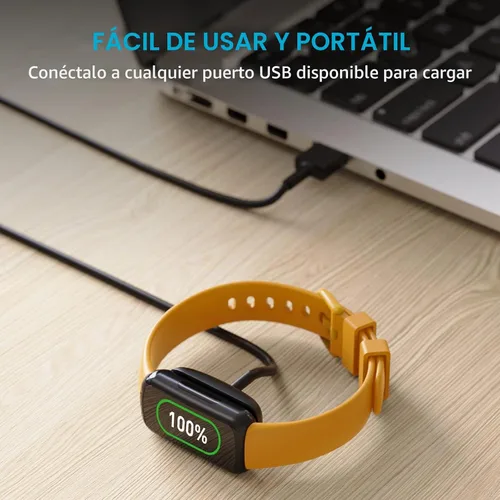 Vista 3 de Paquete de 2 cables de carga para Fitbit Inspire 3