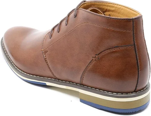 Vista 3 de Metrocharm MC131 - Botas de tobillo con cordones para hombre