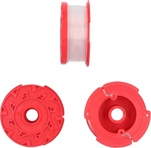Vista 5 de CRAFTSMAN Línea de recortadora de cuerda original OEM, cuerda para devorar malezas y malezas, 0.065 pulgadas, 30 pies de carrete de repuesto
