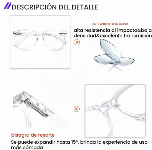 Vista 2 de SIGVAN Progressive Multifocal Computer Glasses Women Men Blue Light Blocking Reading Glasses Spring Hinge Readers 1 rosa 1 transparente