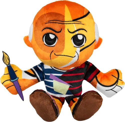 Vista 17 de Bleacher Creatures Abraham Lincoln - Peluche Kuricha de 8 pulgadas, juguete suave inspirado en Chibi