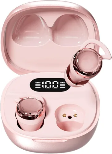 Vista 9 de Yihou Mini auriculares invisibles para dormir, inalámbricos, Bluetooth, cómodos, para dormir de lado, pequeños, pequeños, discretos, ocultos