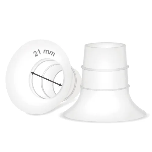 Vista 14 de Maymom Insertos de brida de 0.512 in para Medela, Spectra 0.945 in Shields/Flanges, Momcozy/Willow Wearable Cup. Compatible con Medela Freestyle